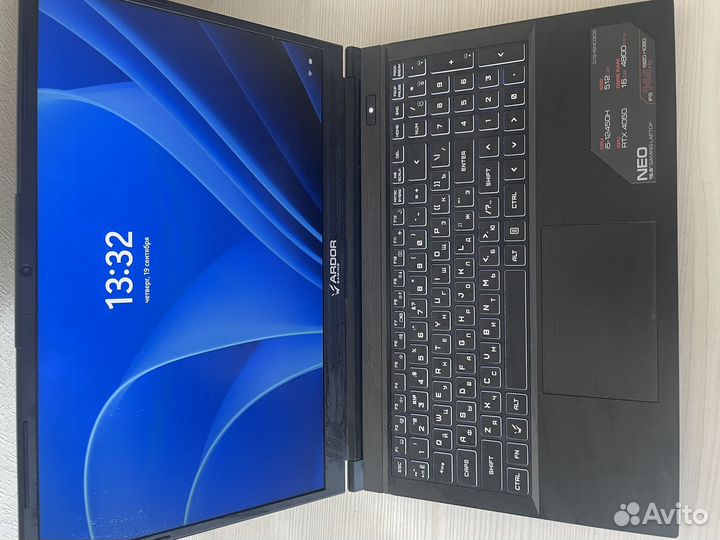 Игровой ноутбук ardor gaming