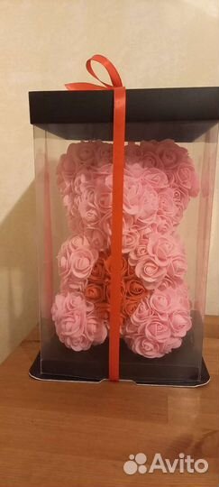 Мишка из роз