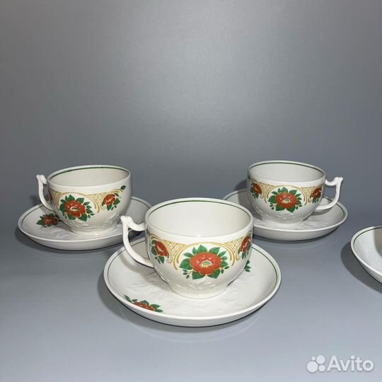 Чайная пара вербилки