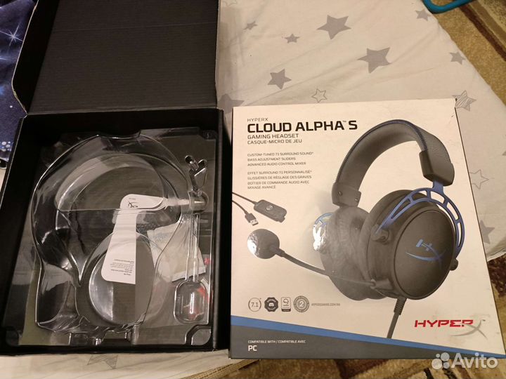 Наушники HyperX Cloud Alpha S