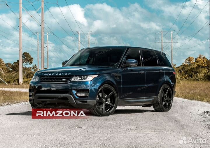 Кованые диски R23 на Range Rover Evoque