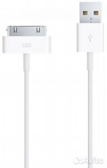 Apple Кабель USB - 30 pin, (MA591ZM/C) white (Белы