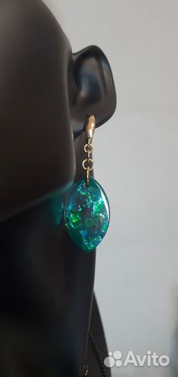 Серьги LUX бижутерия