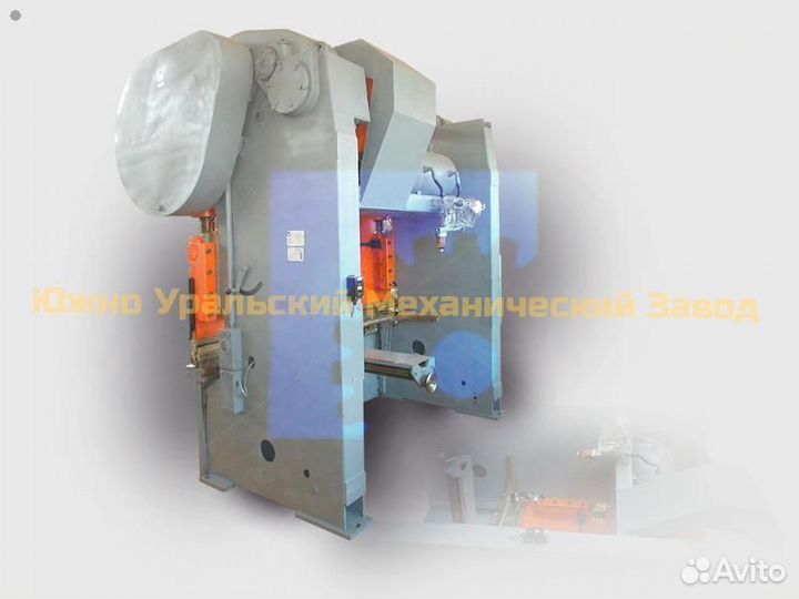 Пресс листогибочный кривошипный