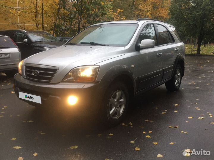 Kia Sorento 2.5 AT, 2006, 240 000 км