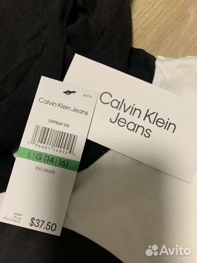 Лонгслив новый Calvin Klein