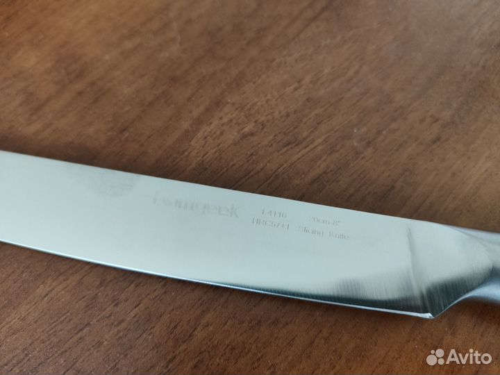 Кухонный отрезной нож 8 дюймов из стали 1.4116 HR