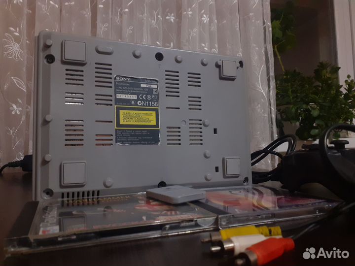 Sony playstation 1 Fat (scph 9002) установлен чип