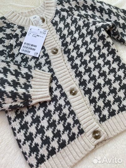 Кардиган H&M 68, 80