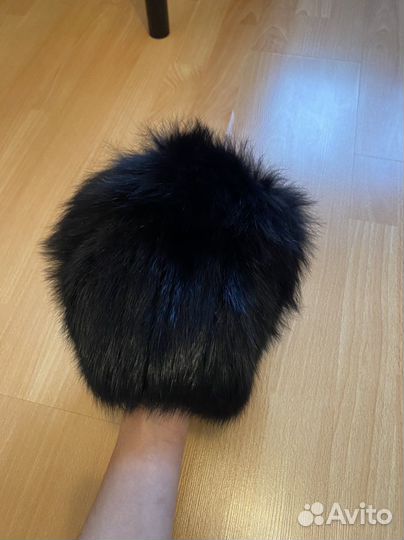 Шапка норковая женская