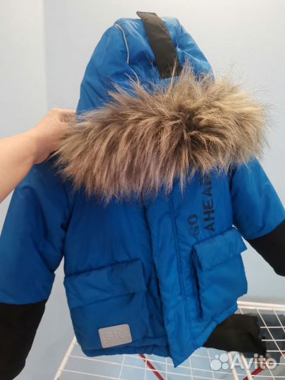 Зимняя куртка для мальчика 116 122