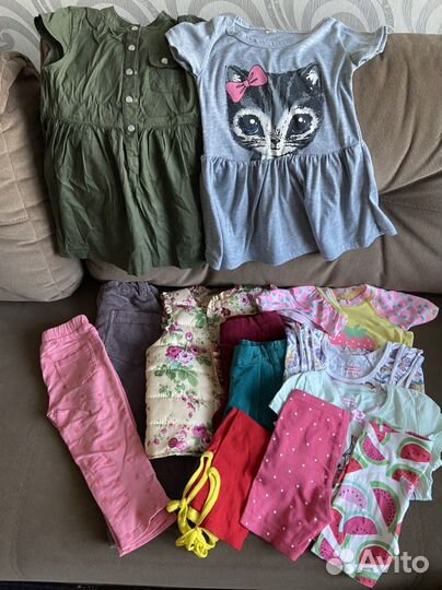 Вещи пакетом на девочку 2 года рост 92