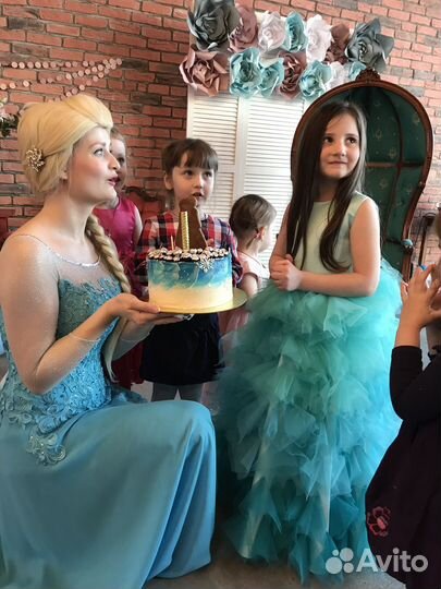 Нарядное платье для девочки 110 116 пышное