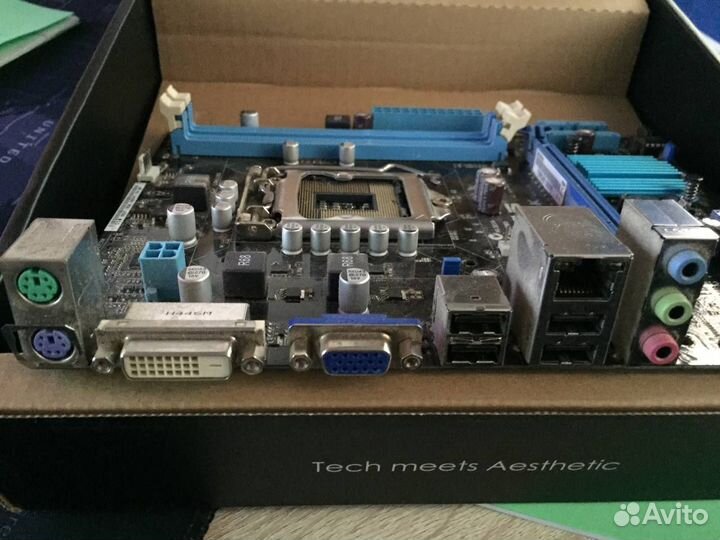 Материнская плата lga1155 H61M-K