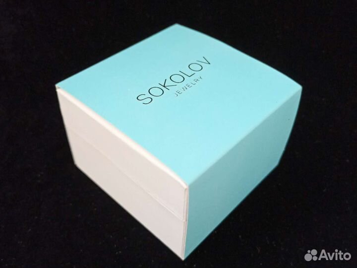 Запонки и зажим для галстука серебро новые Sokolov