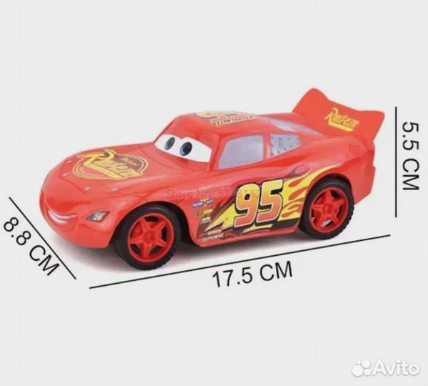 Молния Маквин машинка на радиоуправлении