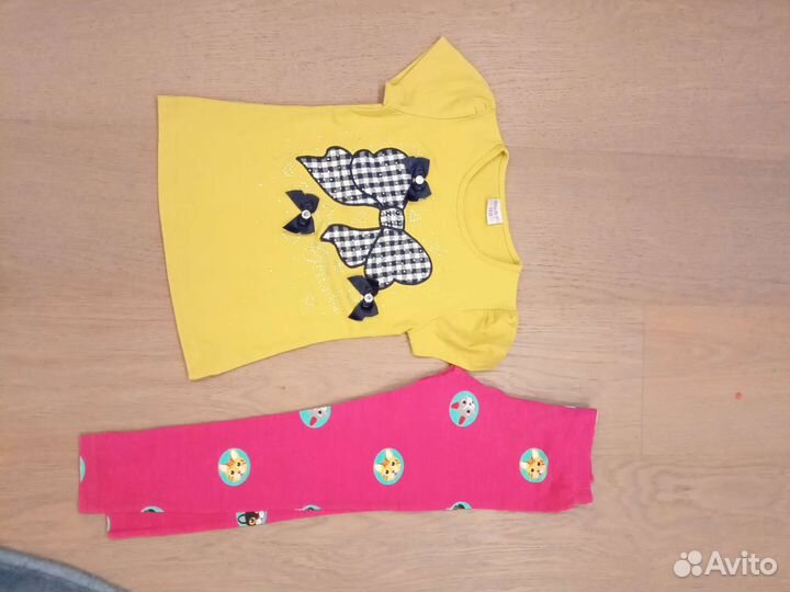 Вещи пакетом на девочку 110