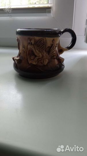 Кружка керамическая ручная работа