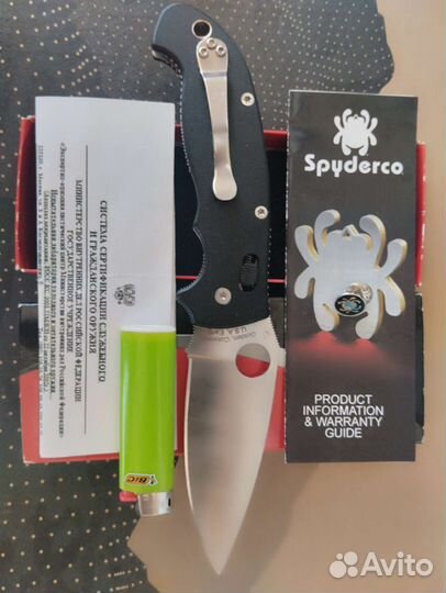 Нож складной Spyderco Manix 2 XL