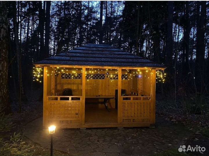 Гирлянда уличная бахрома