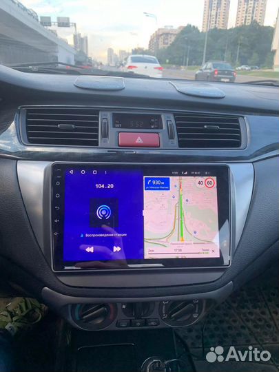 Магнитола на mitsubishi lancer 2006-2010