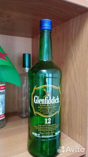 Бутылка из под Виски 1л Глен Glenfiddich