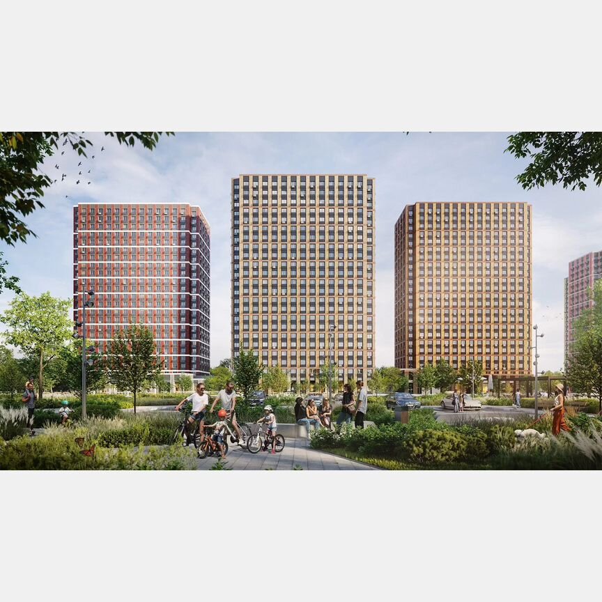 1-к. квартира, 39 м², 6/23 эт.