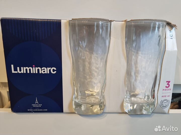 Набор бокалов новые luminarc