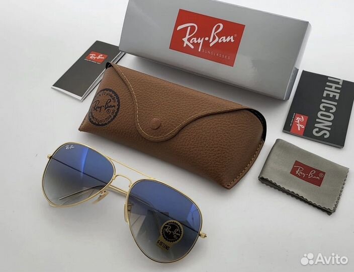 Очки ray ban aviator