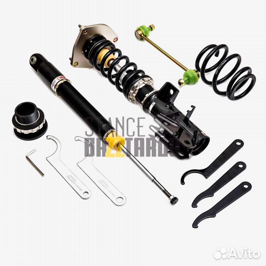 Винтовая подвеска (койловеры) BC Racing Volvo