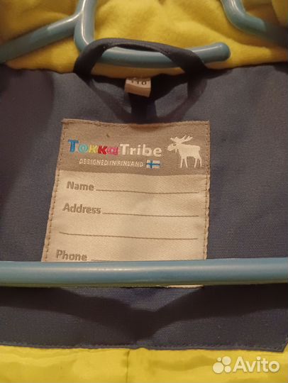 Куртка зимняя для мальчика размер 110