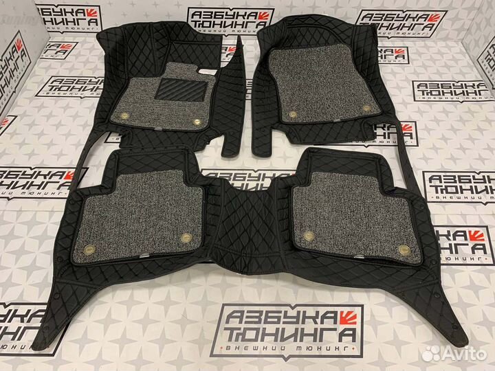 Ковры в салон 3D Toyota RAV4 2018-2022 год O1171