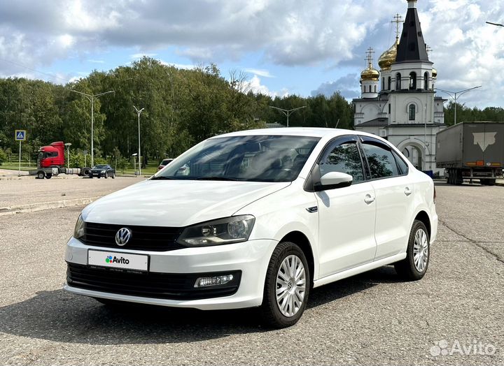 Volkswagen Polo 1.6 AT, 2016, 75 562 км