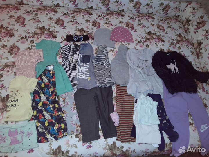Вещи пакетом для девочки/для сада 98р 110р 116р