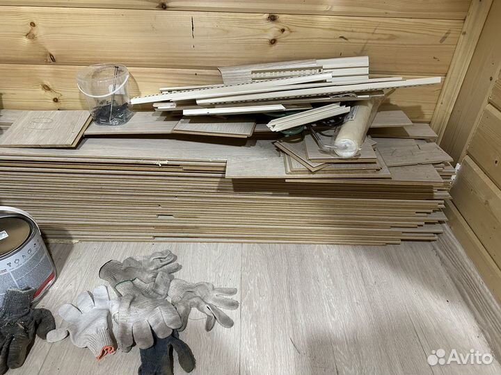 Ламинат и керамогранит