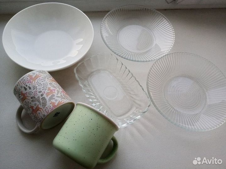 Посуда салатник кружки
