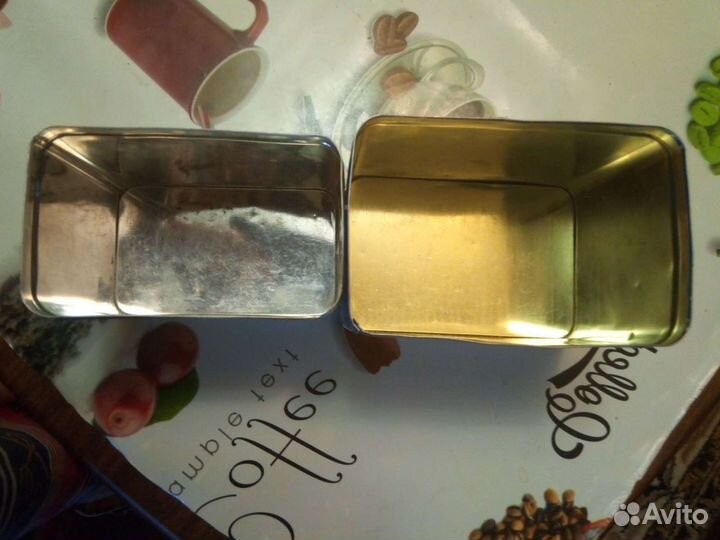 Коробочки жестяные б/к СССР