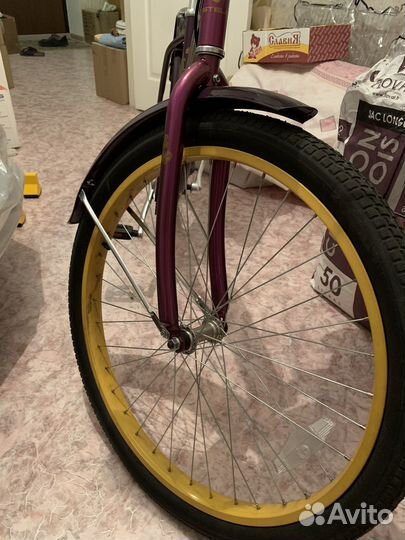 Велосипед взрослый дамский