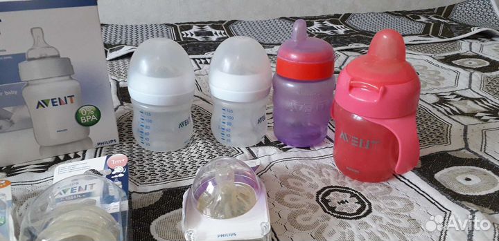 Бутылочки avent 125-260мл