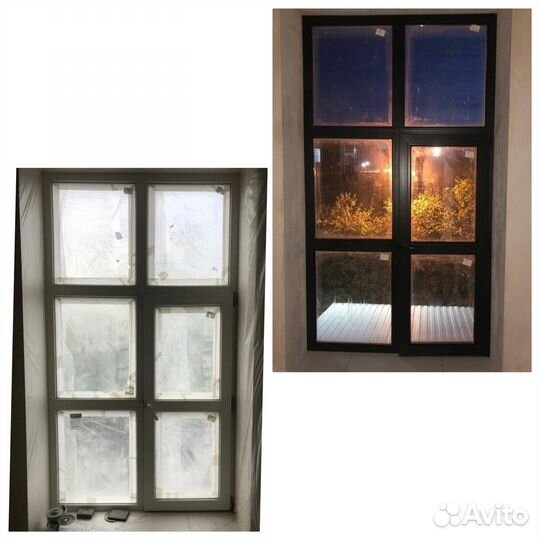 Покраска окон