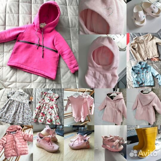 Вещи пакетом на девочку 86