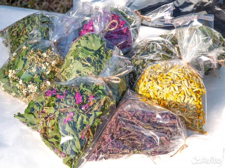 Травяные чаи и ягоды из Ярославской области