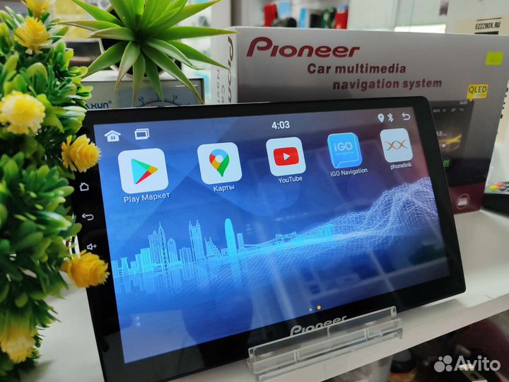 Магнитола 2 din pioneer 9 дюймов