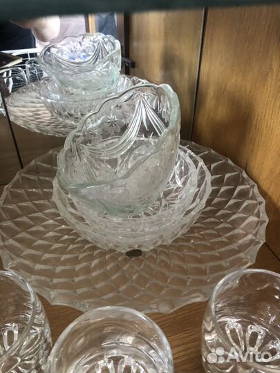 Хрустальные вазочки