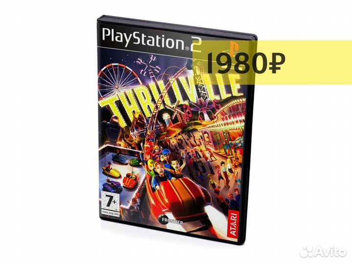 Thrillville, б/у, английский (PS2)