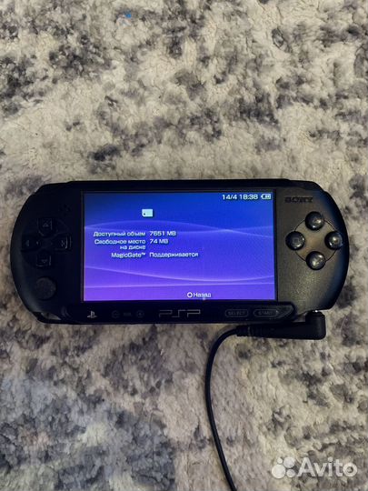 Sony psp e 1008 прошитая