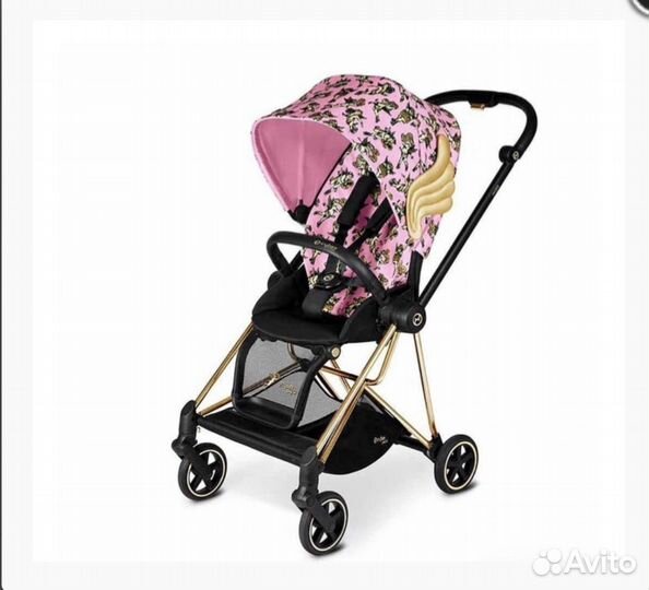 Коляска Cybex mios cherubs Pink by jeremy scott