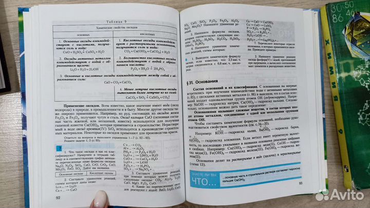 Учебники биология, химия Рудзитис 8 класс