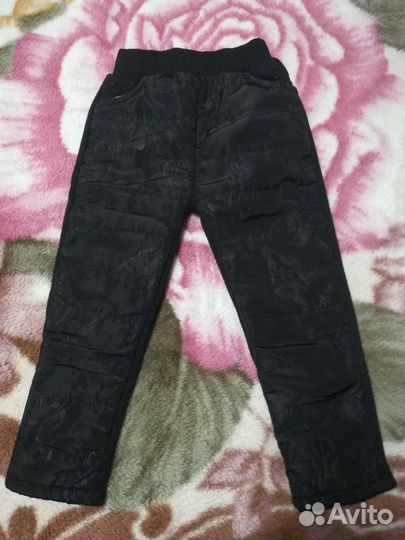 Тёплые штаны для девочки