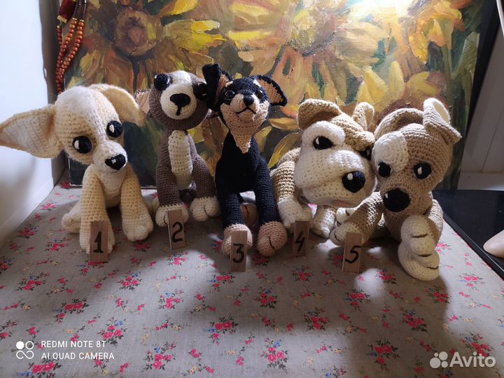 Вязанные игрушки